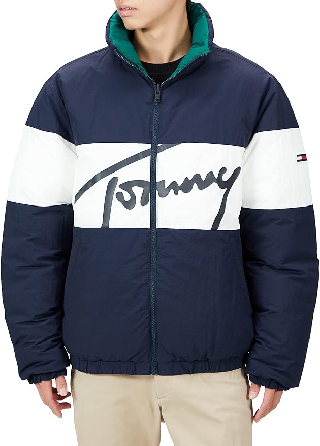 jeans リバーシブルパッファジャケット tommy jeans（トミー ジーンズ）の「リバーシブルパッファ